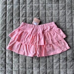 Crazy 8 Pink Tiered Skort